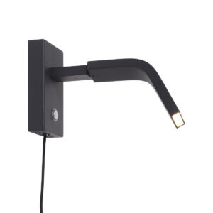 it'saboutromi-appliquemurale-zurich-noir-métal-lampedelit-led-zurich/w/b-1