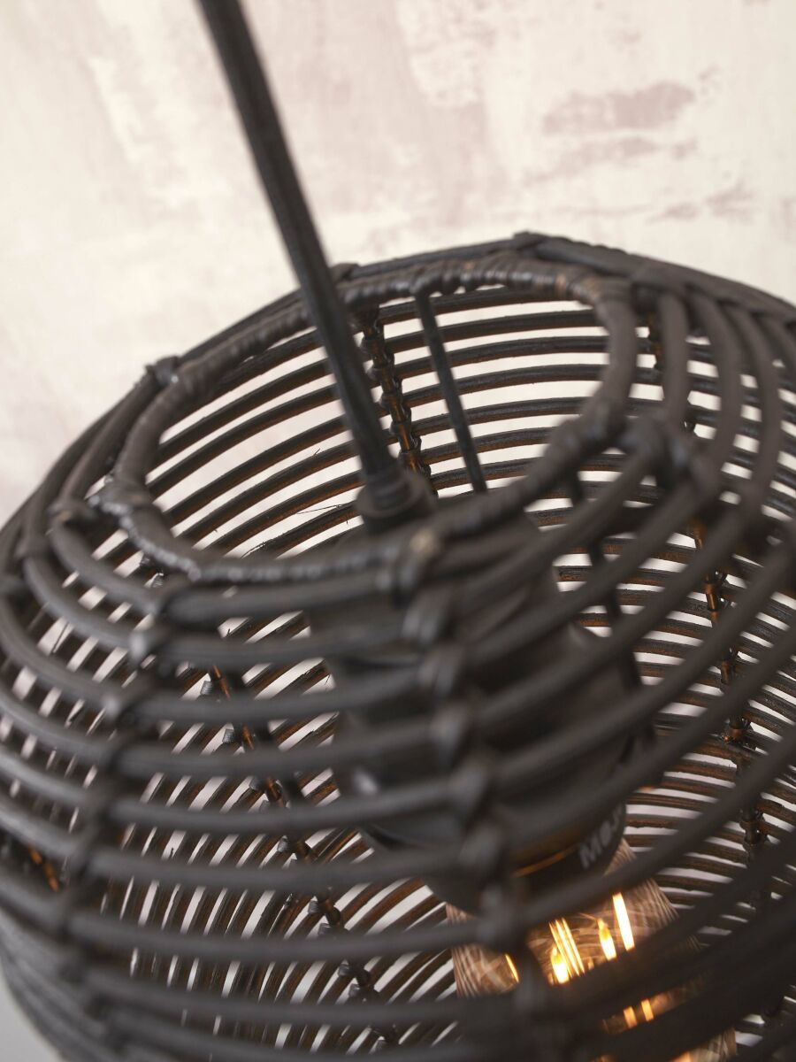 good&mojo-suspension-tanami-noir-métalrotin-ø18cm-e27-tanami/h35/b-11