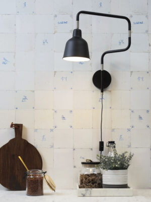 it'saboutromi-appliquemurale-london-noir-métal-ø16cm-e27-london/w/b-12