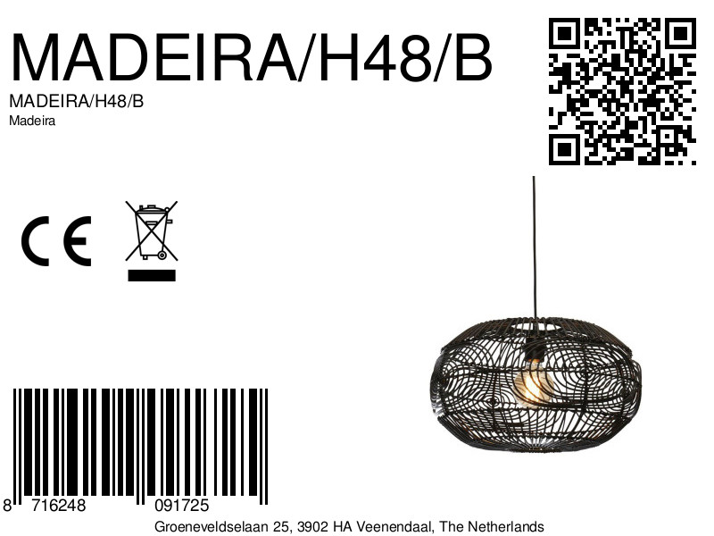 good&mojo-suspension-madeira-noir-métalrotin-ø48cm-e27-madeira/h48/b-8a
