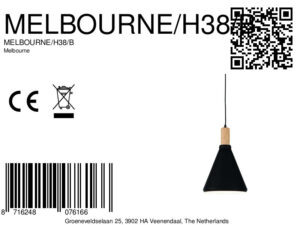 it'saboutromi-suspension-melbourne-naturel/noir-métal-ø25cm-e27-melbourne/h38/b-8a