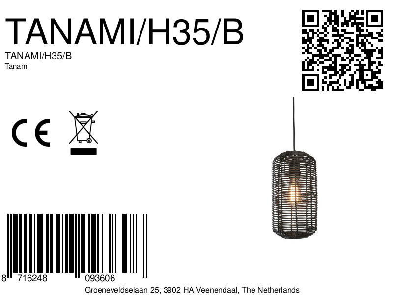 good&mojo-suspension-tanami-noir-métalrotin-ø18cm-e27-tanami/h35/b-8a