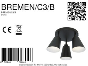 it'saboutromi-spot-bremen-noir-métal-ø15cm-e27-bremen/c3/b-8a