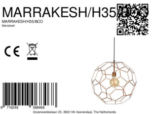 it'saboutromi-suspension-marrakesh-bronze-métal-ø34cm-e27-marrakesh/h35/bco-8a