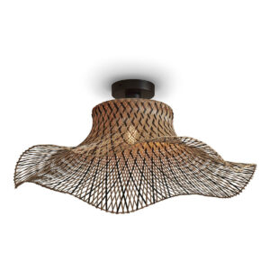 good&mojo-plafonnier-ibiza-naturel/noir-bamboumétal-ø65cm-e27-ibiza/c65/bn-1