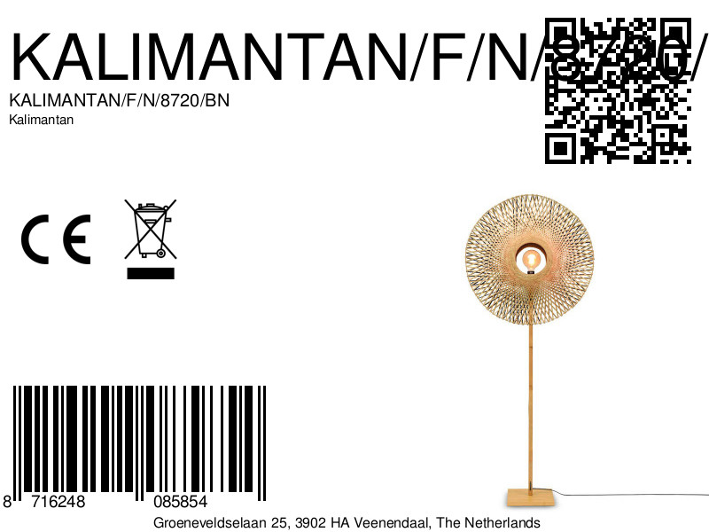 good&mojo-lampadaire-kalimantan-naturel/noir-bambou-ø87cm-e27-kalimantan/f/n/8720/bn-8a