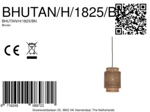 good&mojo-suspension-bhutan-naturel/noir-bamboumétal-ø18cm-e27-bhutan/h/1825/bn-8a