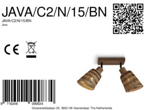 good&mojo-spot-java-naturel/noir-bambou-ø15cm-e27-java/c2/n/15/bn-8a