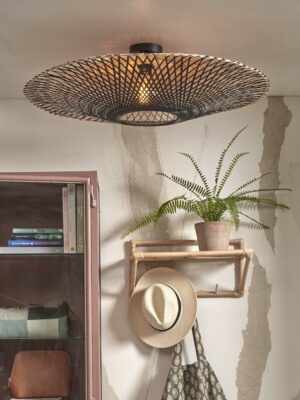 good&mojo-plafonnier-kalimantan-naturel/noir-bamboumétal-ø87cm-e27-kalimantan/c20/bnr-02