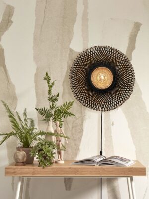 good&mojo-appliquemurale-kalimantan-naturel/noir-bamboumétal-ø44cm-e27-kalimantan/w12/bnr-02