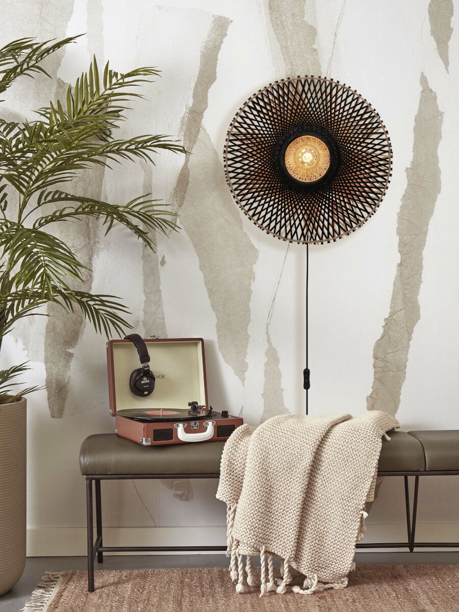 good&mojo-appliquemurale-kalimantan-naturel/noir-bamboumétal-ø60cm-e27-kalimantan/w15/bnr-07