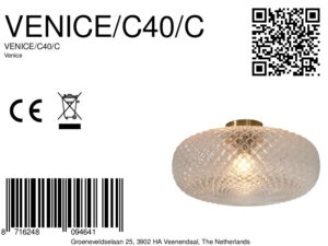 it'saboutromi-plafonnier-venice-transparent-verremétal-ø44cm-e27-venice/c40/c-8a