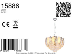 chandelierenchromeavecdécorationencristaldalton-8a