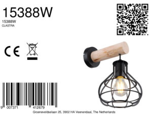 globo-appliquemurale-clastra-noir-métal-e27-15388w-8a