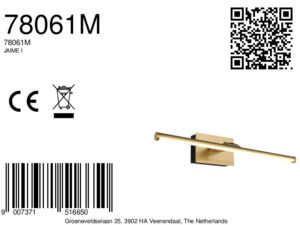 globo-appliquemurale-jaimei-bronze-métal-lampepourtableau-led-78061m-8a