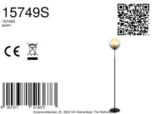 globo-lampedetable-barry-noir-verre-ø25cm-e27-15749s-8a