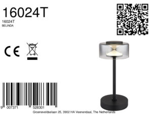 globo-lampedetable-belinda-noir-verre-ø15cm-led-16024t-8a