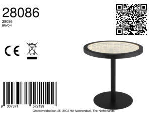 globo-lampedetable-bryon-noir-métal-ø50cm-led-28086-8a