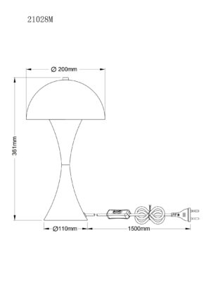 globo-lampedetable-dima-bronze-métal-ø20cm-e27-21028m-1