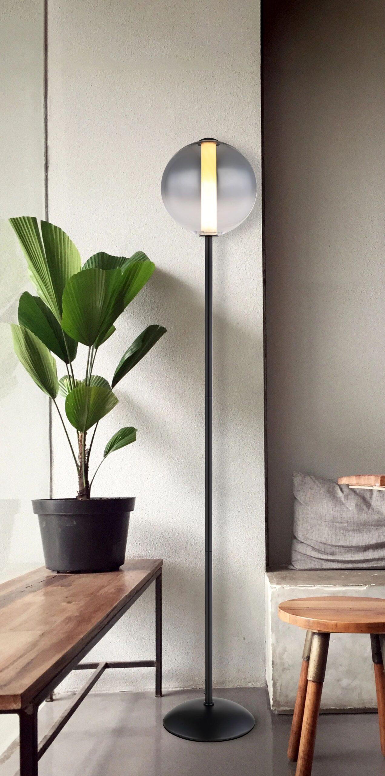 globo-lampedetable-lacy-noir-verre-ø25cm-led-15798s-1