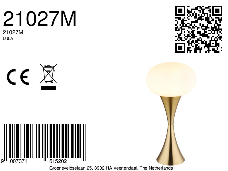 globo-lampedetable-lula-bronze-métal-ø18cm-e14-21027m-8a