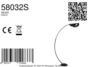 globo-lampedetable-robles-noir-métal-lampearquée-led-58032s-8a