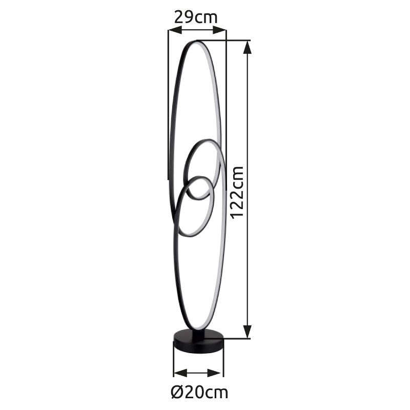 globo-lampedetable-spira-noir-métal-led-67177-36s-1