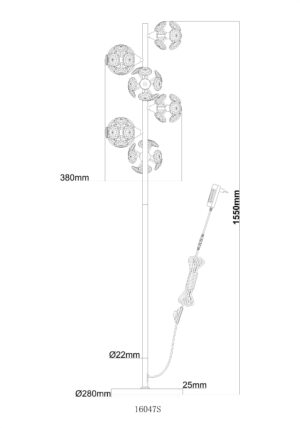 globo-lampedetable-virina-or-verre-lampedesign-led-16047s-1