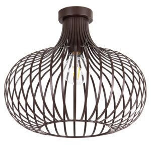 globo-plafonnier-mateo-marron-métal-ø40cm-e27-63370111x-1