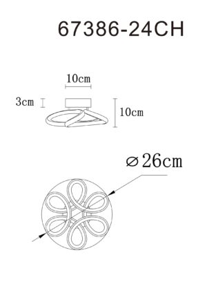 globo-plafonnier-melisand-bronze-métal-ø26cm-led-67386-24ch-1