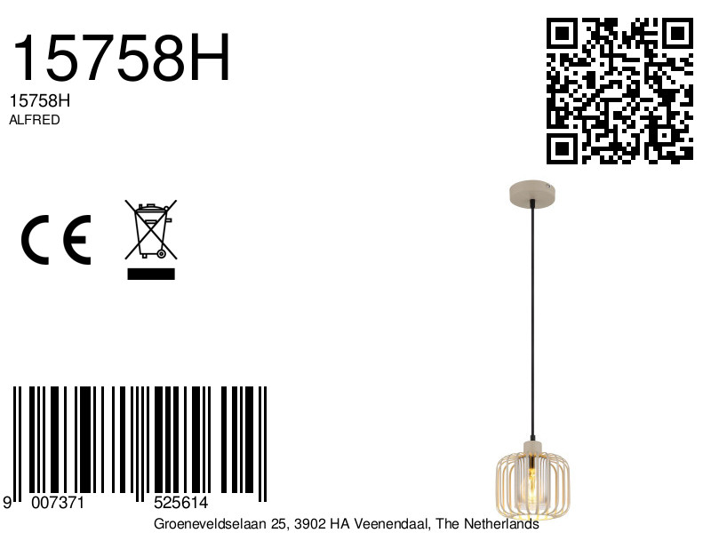 globo-suspension-alfred-beige-métal-ø18cm-e27-15758h-8a