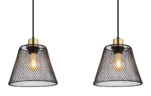 globo-suspension-baku-noir-métal-grandelampedetableàmanger-e27-15646-3h-1