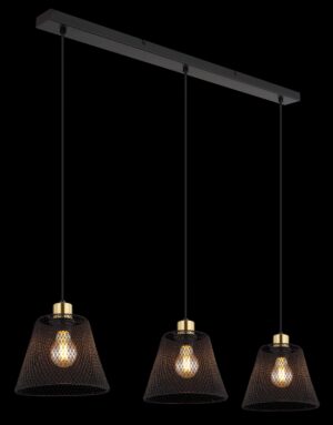 globo-suspension-baku-noir-métal-grandelampedetableàmanger-e27-15646-3h-1