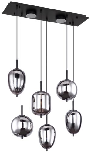 globo-suspension-blacky-noir-verre-grandelampedetableàmanger-e14-15345-6l-1