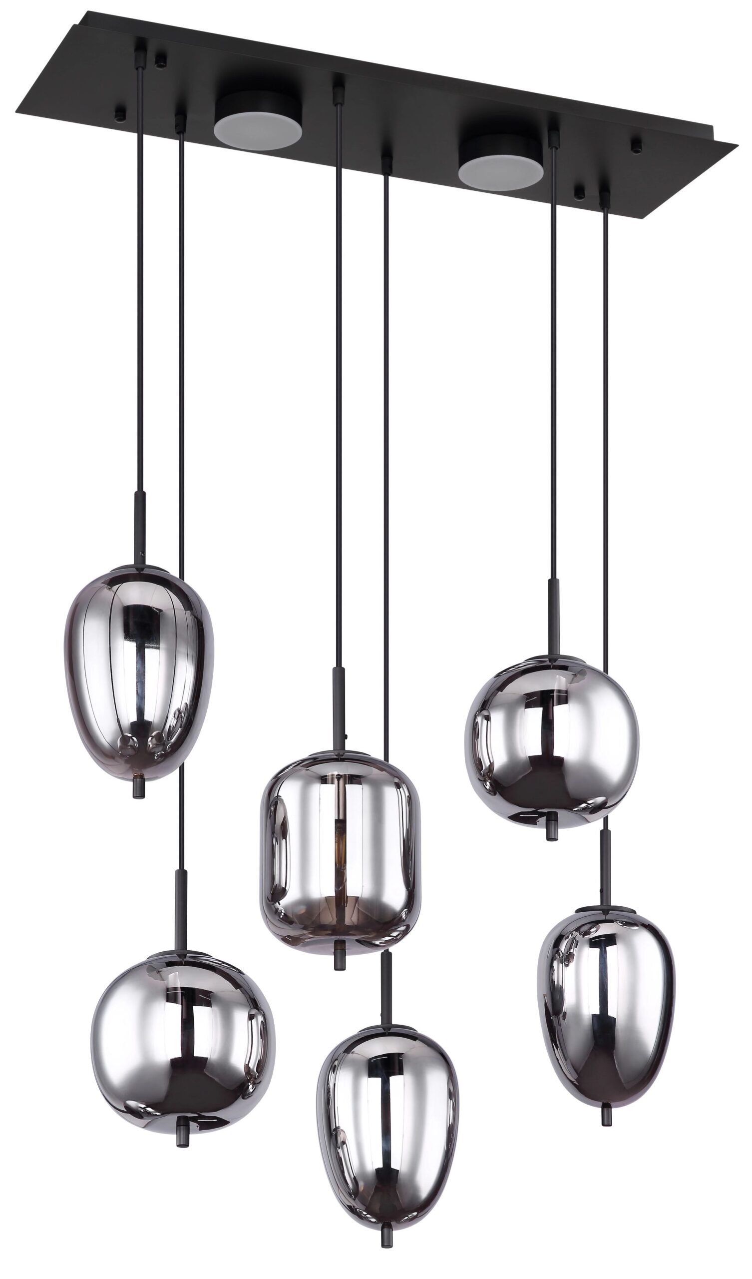 globo-suspension-blacky-noir-verre-grandelampedetableàmanger-e14-15345-6l-1