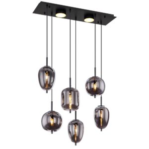 globo-suspension-blacky-noir-verre-grandelampedetableàmanger-e14-15345-6l-1