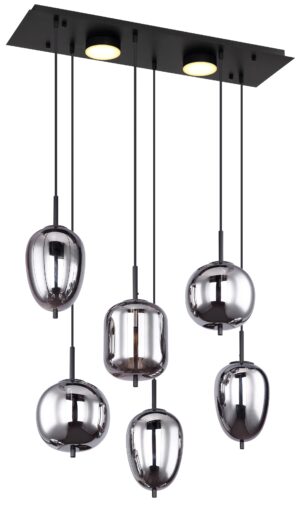 globo-suspension-blacky-noir-verre-grandelampedetableàmanger-e14-15345-6l-1