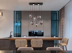 globo-suspension-blacky-noir-verre-grandelampedetableàmanger-e14-15345-6l-1