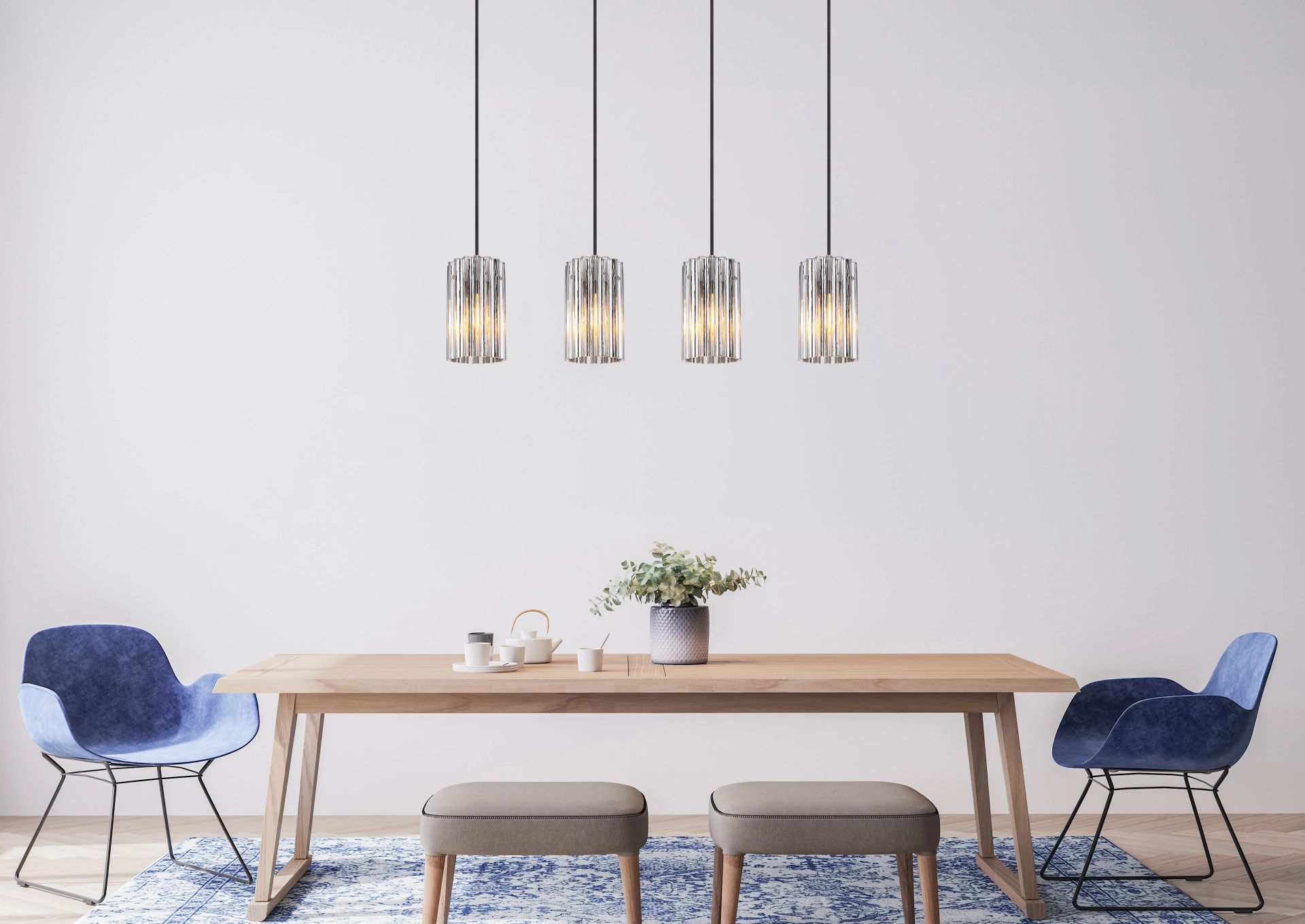 globo-suspension-cayden-acier-verre-grandelampedetableàmanger-e27-15747-4h-1