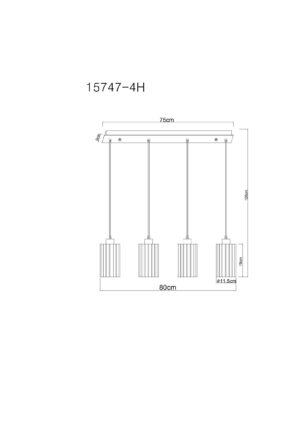 globo-suspension-cayden-acier-verre-grandelampedetableàmanger-e27-15747-4h-1