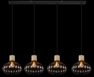 globo-suspension-dorthy-noir-métal-grandelampedetableàmanger-e27-15778-4h-1