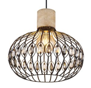 globo-suspension-dorthy-noir-métal-ø38cm-e27-15778h-1