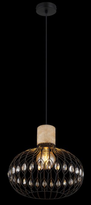 globo-suspension-dorthy-noir-métal-ø38cm-e27-15778h-1