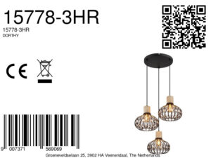 globo-suspension-dorthy-noir-métal-ø47cm-e27-15778-3hr-8a