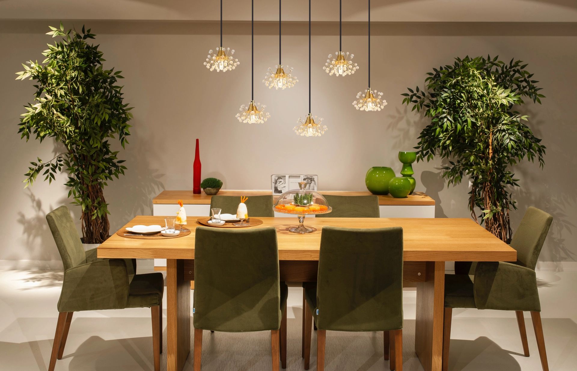 globo-suspension-fiore-ambre-verre-grandelampedetableàmanger-g9-16054-6h-1