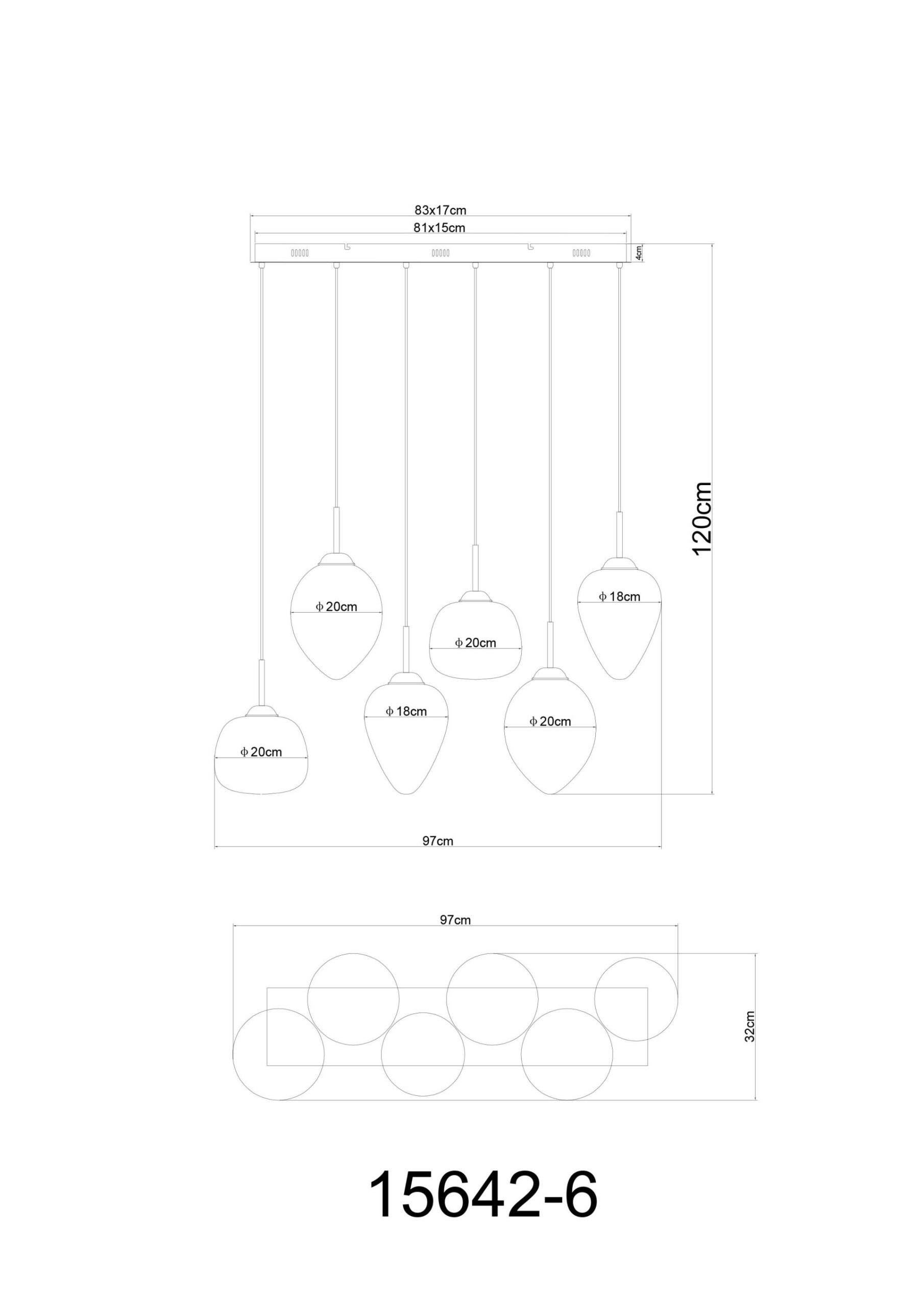 globo-suspension-firefly-noir-verre-grandelampedetableàmanger-led-15642-6-1