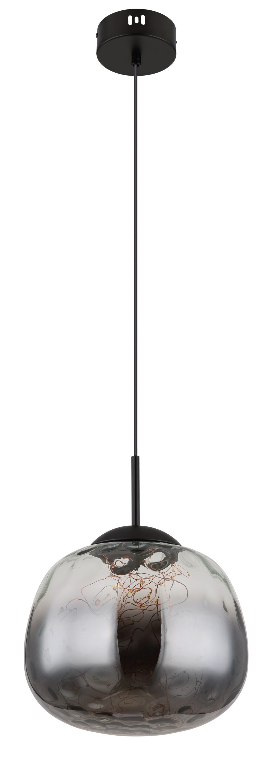 globo-suspension-firefly-noir-verre-ø30cm-led-15642-1