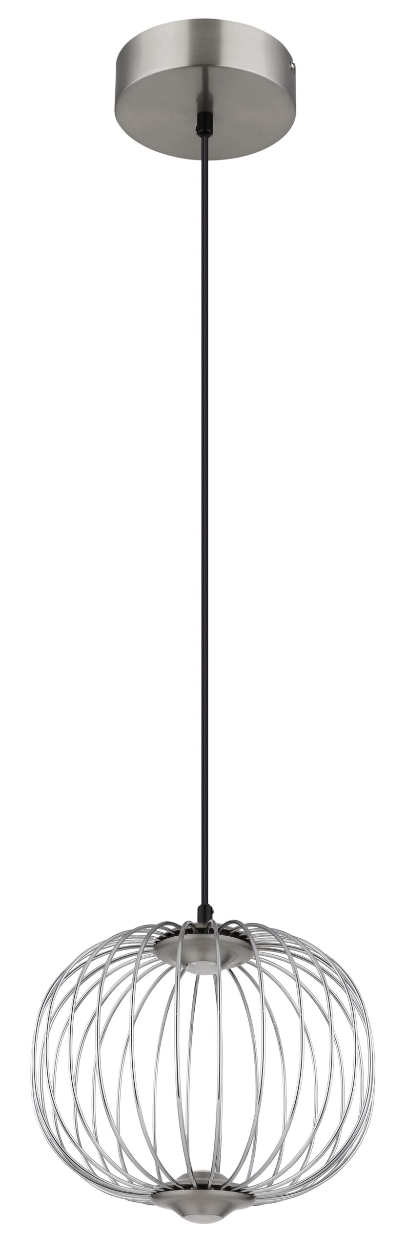 globo-suspension-galway-acier-métal-ø30cm-led-15652hn-1