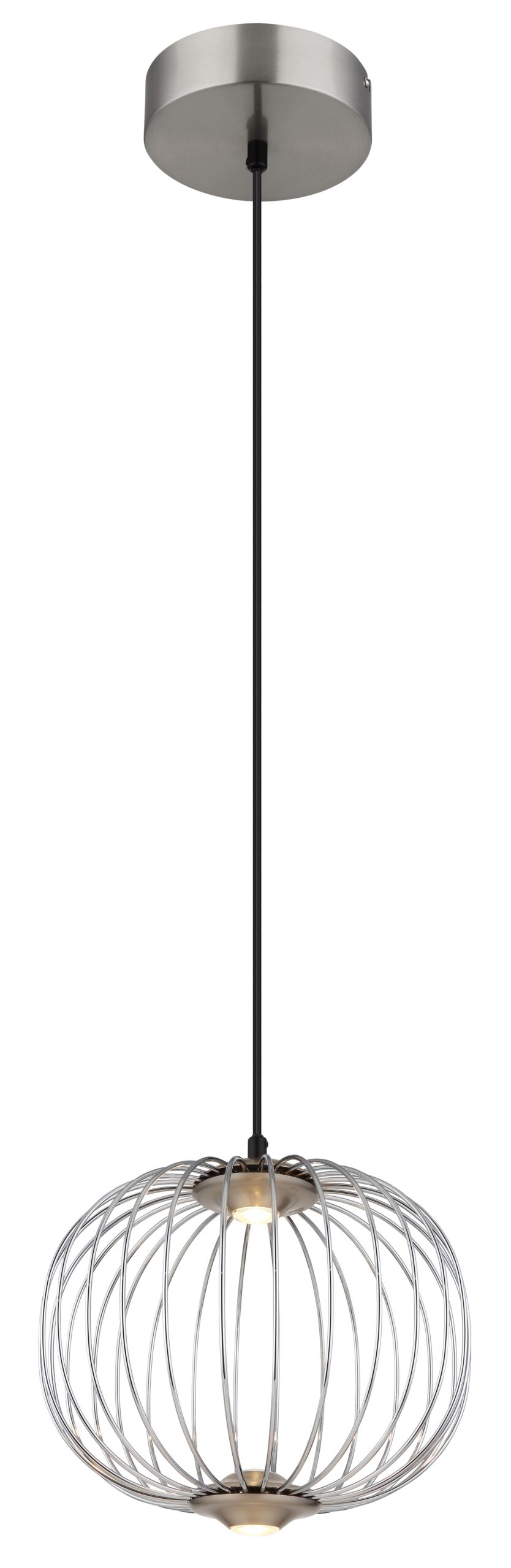 globo-suspension-galway-acier-métal-ø30cm-led-15652hn-1