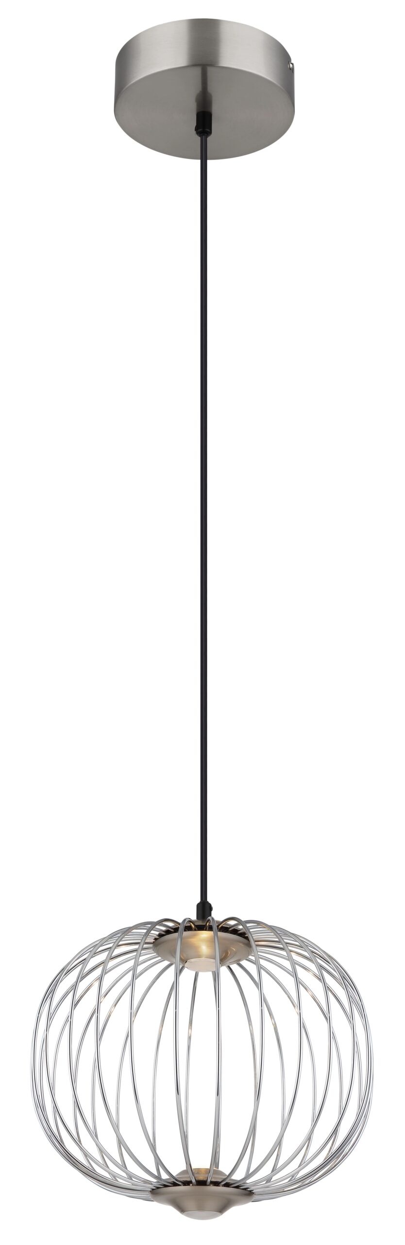 globo-suspension-galway-acier-métal-ø30cm-led-15652hn-1